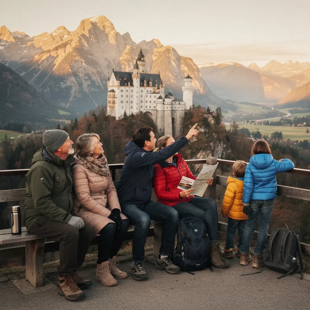 Eine lebhafte Marktszene in Nürnberg mit lokalen Produkten und Ständen.
